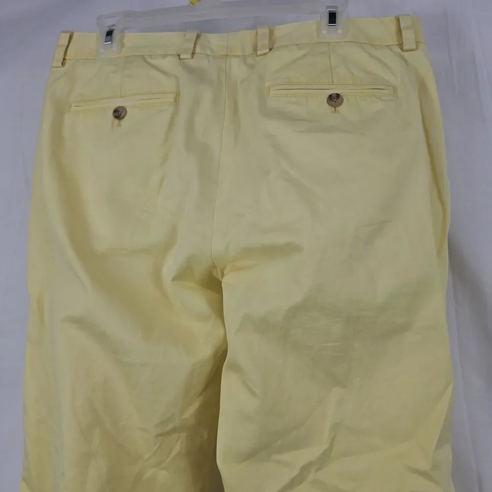 Vineyard Vines Men's Light Yellow Chinos